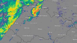 Nad Českem řádí bouřky. Impozantní blesková aktivita, hodnotí meteorologové